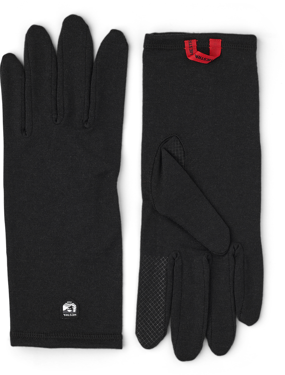 Hestra Merino Wool Liner long 5-finger - 11 - Handskar