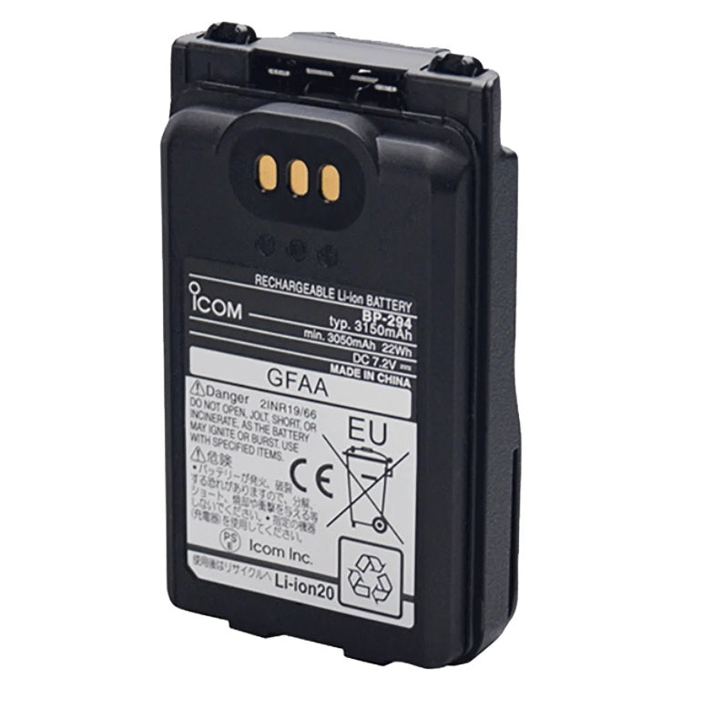Icom BP-294 Battery Pack 3150mAh F52D