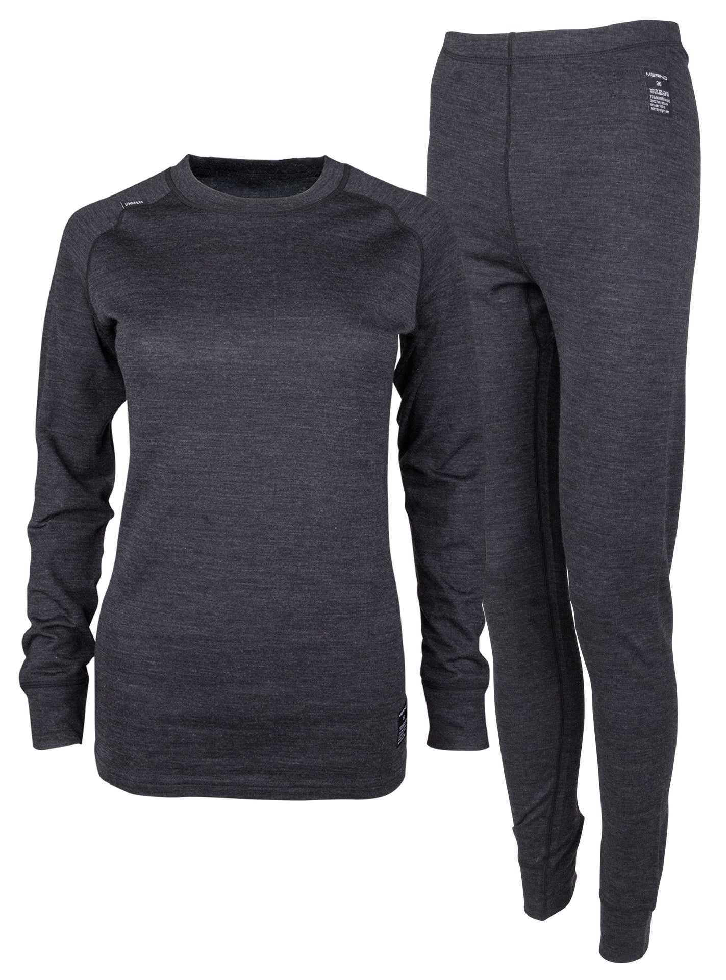 Lindberg Merino Set Black Melange