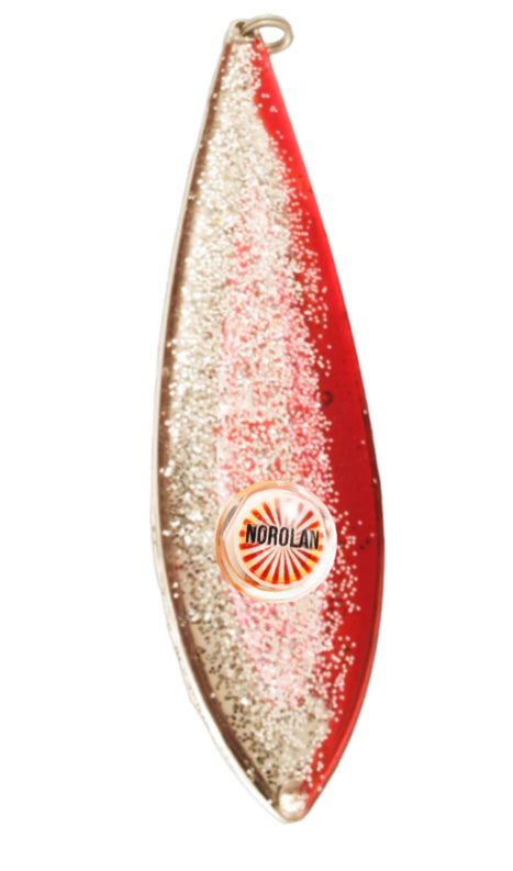 Norolan Winter Light Ice Jig LED Silver/Röd