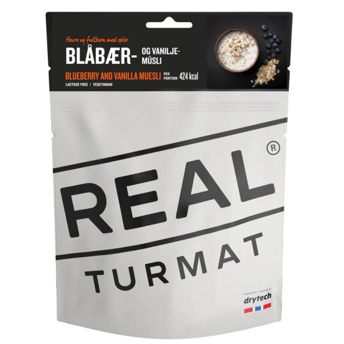 Real Turmat Blåbär & Vaniljmuesli