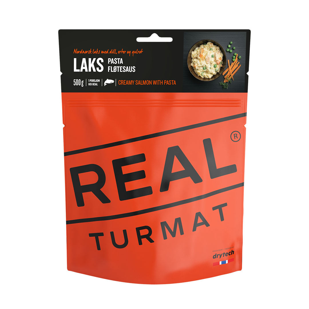 REAL Turmat Krämig Pasta Med Lax