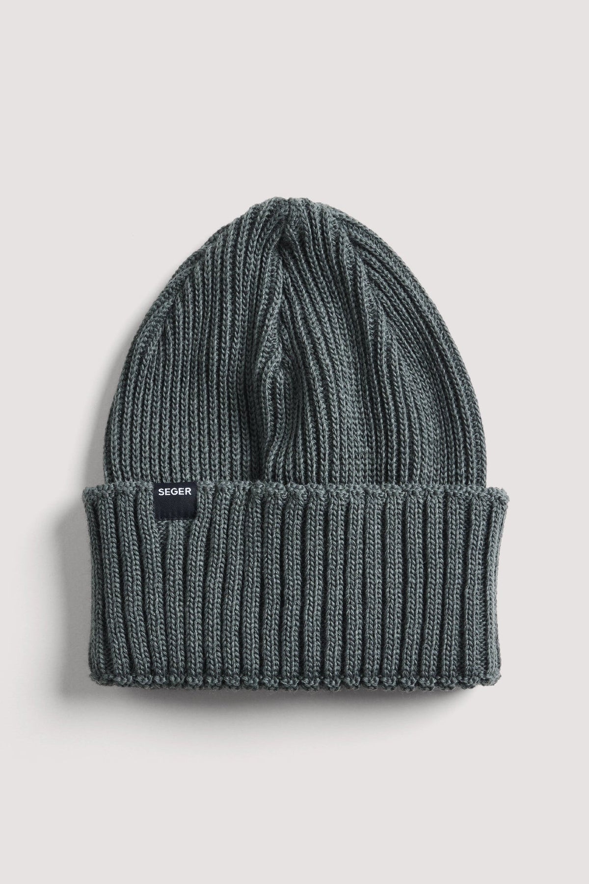 Seger Alice Cuffed Wool Beanie Grey