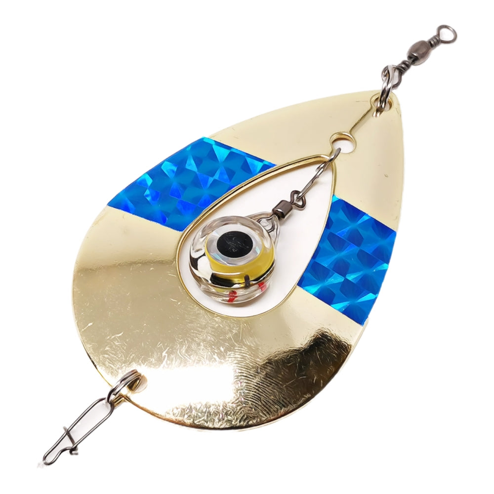 Wiggler Kalakinn Eye 75mm Guld/Blå